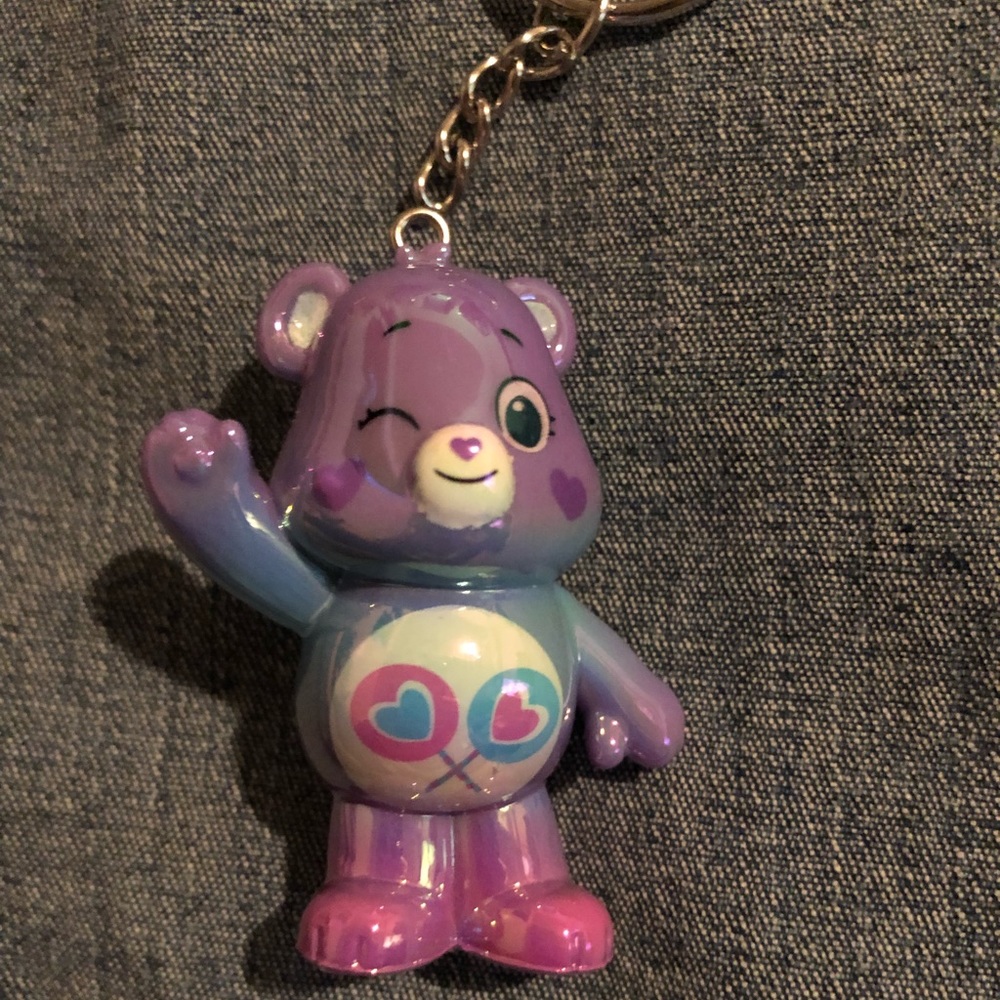 Share care bear keychain